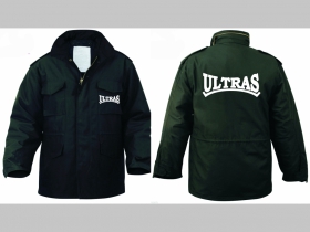 Ultras Zimná bunda M-65 Winter Jacket čierna , čiastočne nepremokavá, zateplená odnímateľnou štepovanou podšívkou-Thermo Liner pripevnenou gombíkmi 